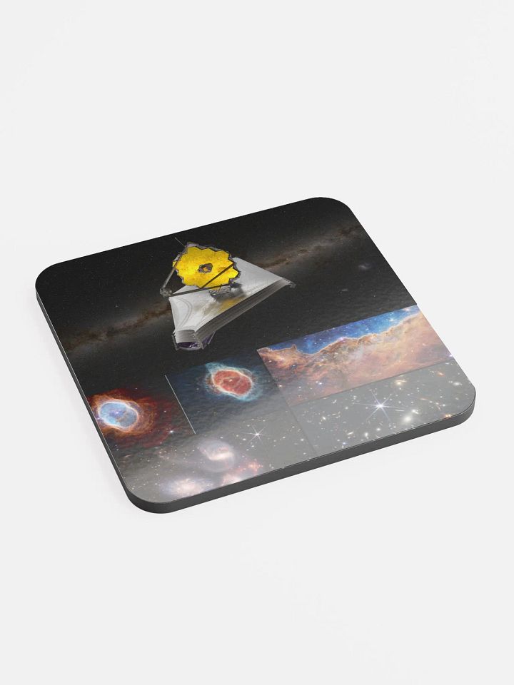 JWST ASTRO Glossed Cork Coaster: product image (2)