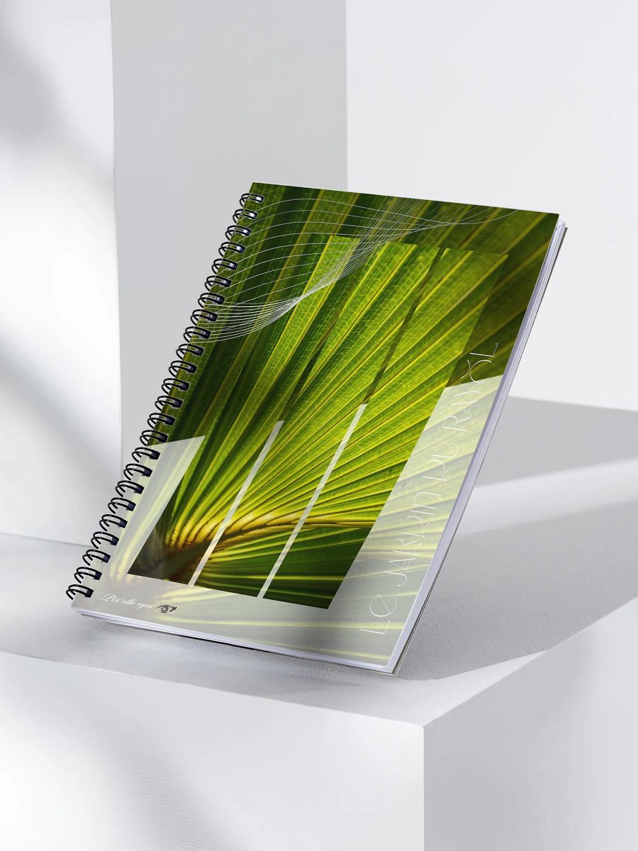 GeoGraphik Notebook – Inverted Light – Jardin du Rayol – A5 Format product image (3)