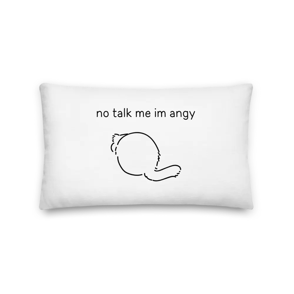 No Talk Manul Angy - Pillow product image (2)