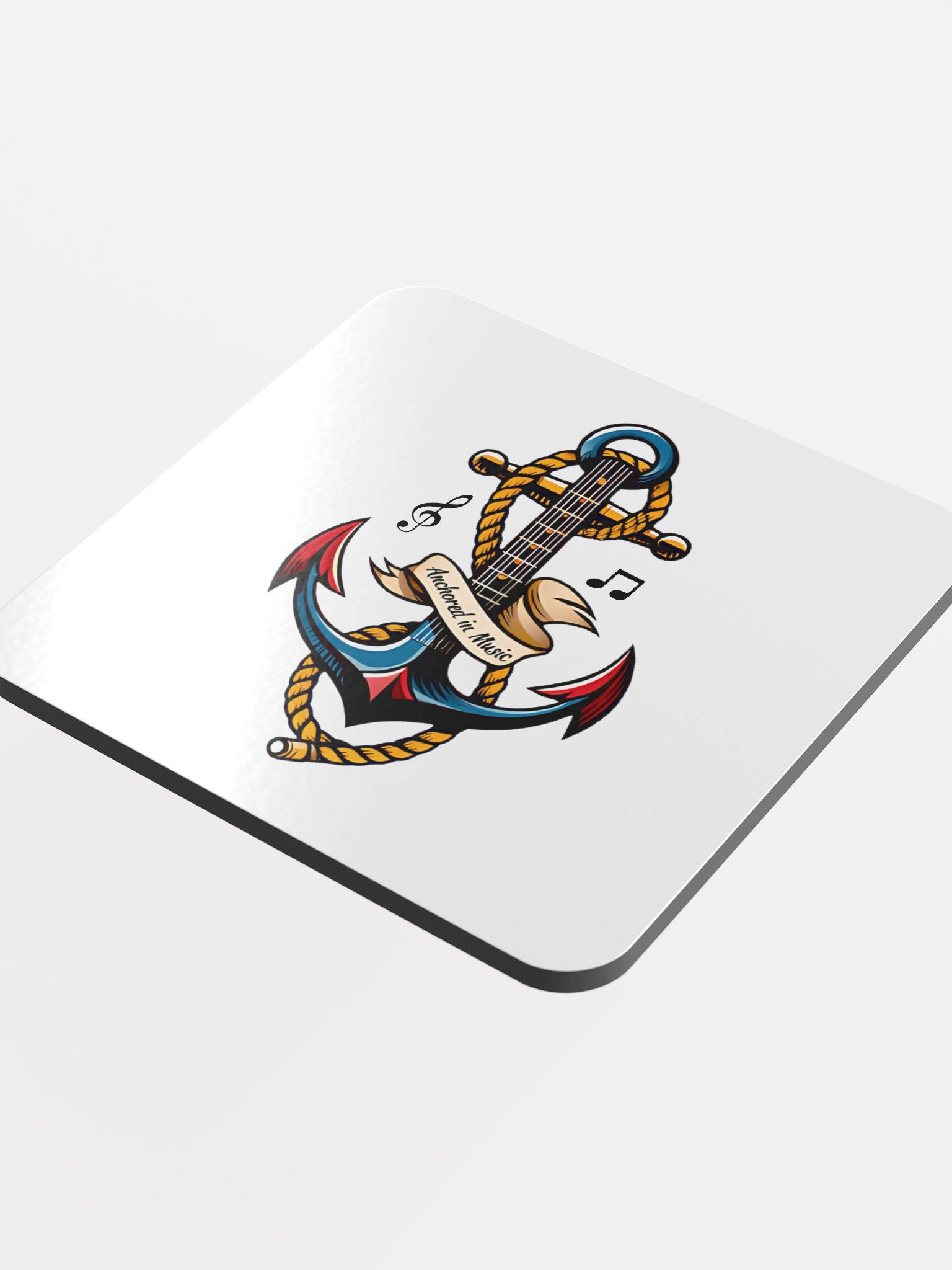 anchored in music coaster product image (4)