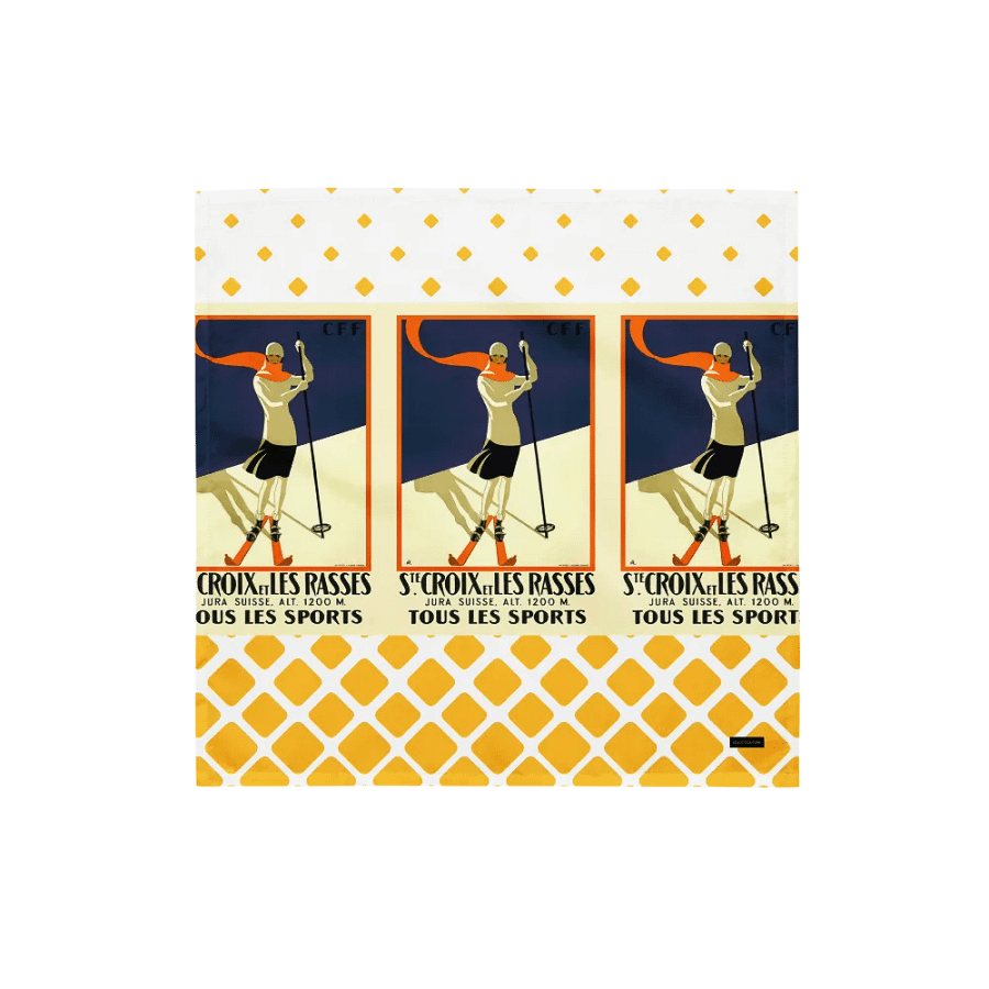 St Crasse et les Rasses Poster Print Bandana product image (1)