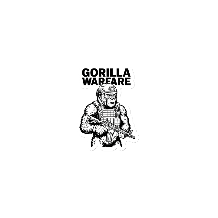 Gorilla Warfare Magnet product image (1)
