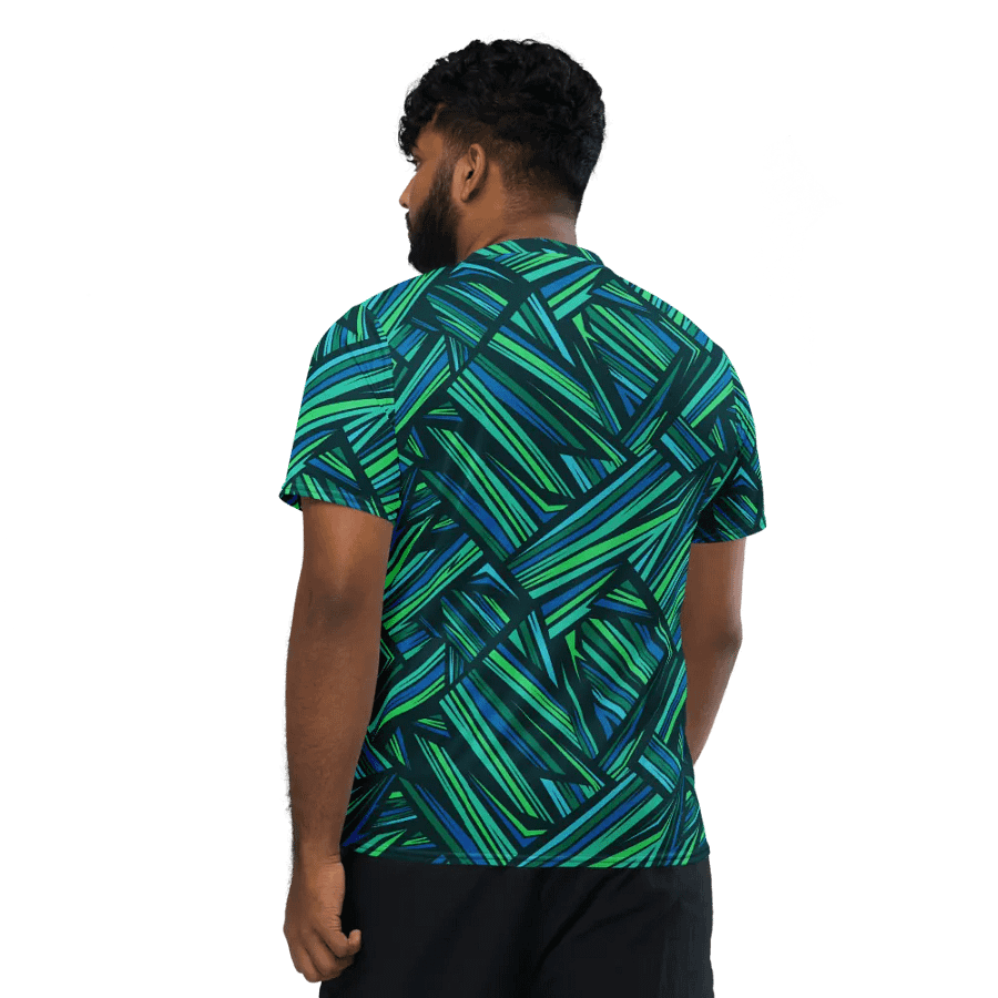 Aqua Angles | Recycled Unisex Sports Jersey product image (4)