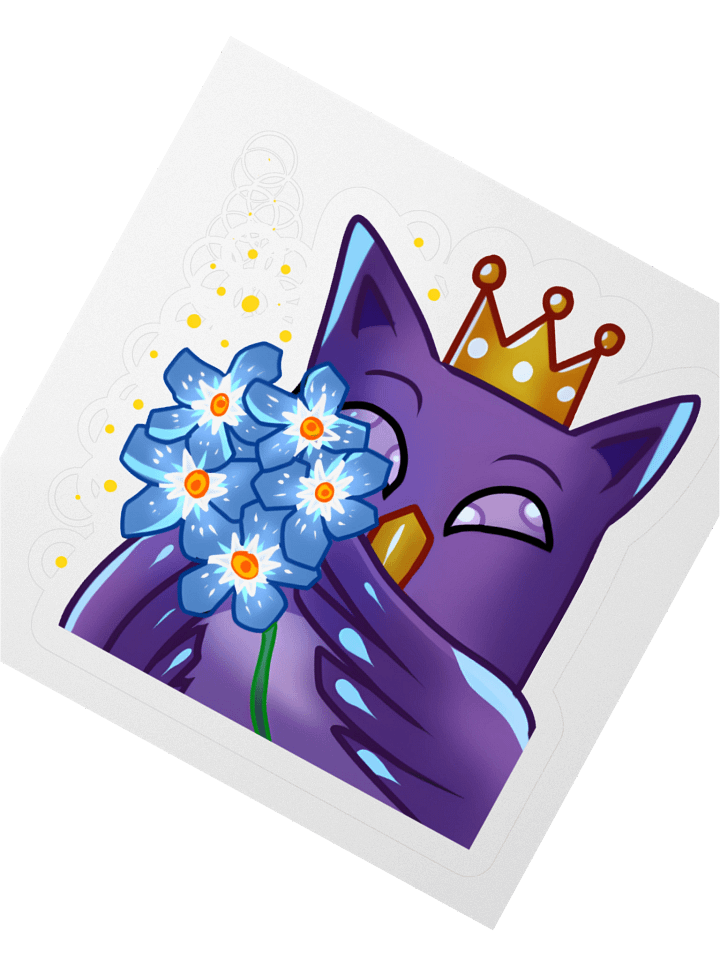 Forget-Me-Not Sticker product image (6)