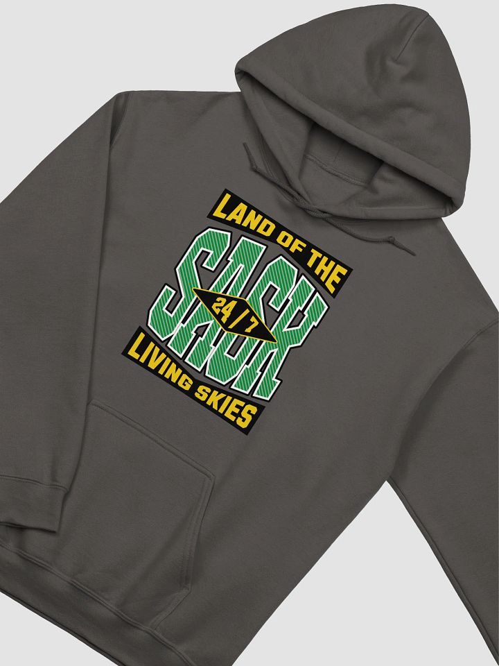 Sask Land Of The Living Skies 24/7 Graphic Hoodie product image (5)