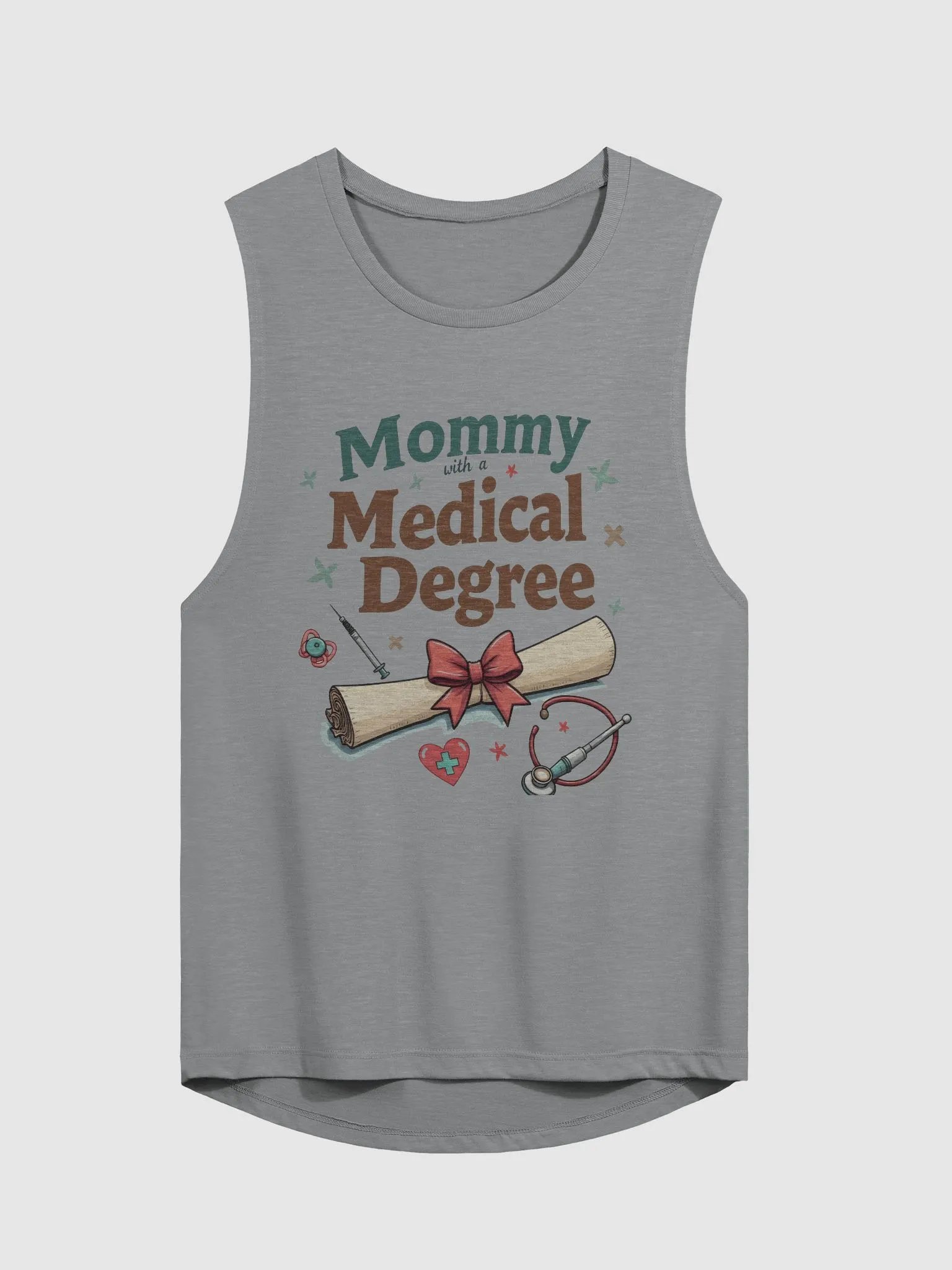 Mommy with a Medical Degree Flowy Tank product image (2)