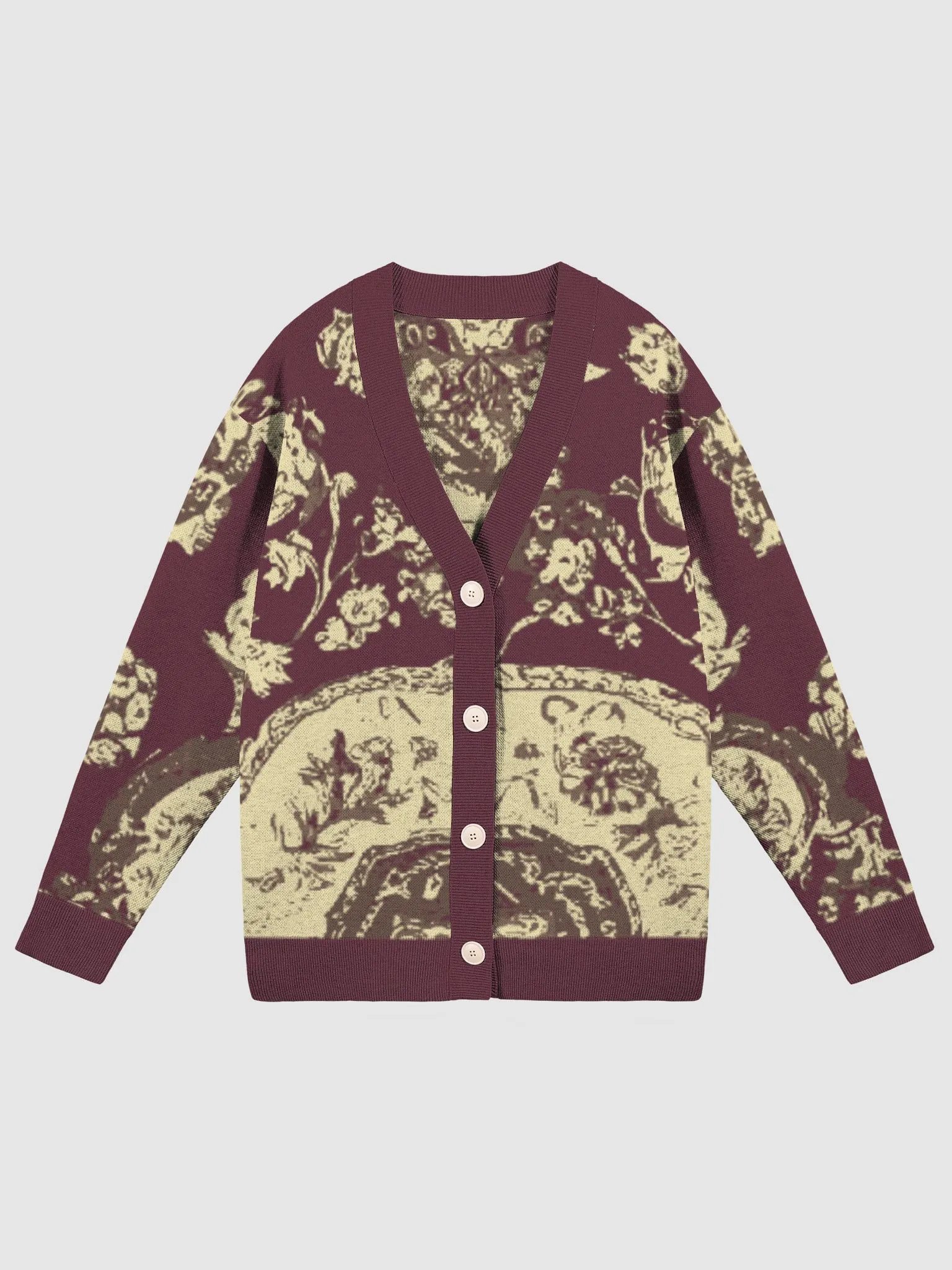 Oriental Retro Knitted Cardigan (Exclusive) product image (1)
