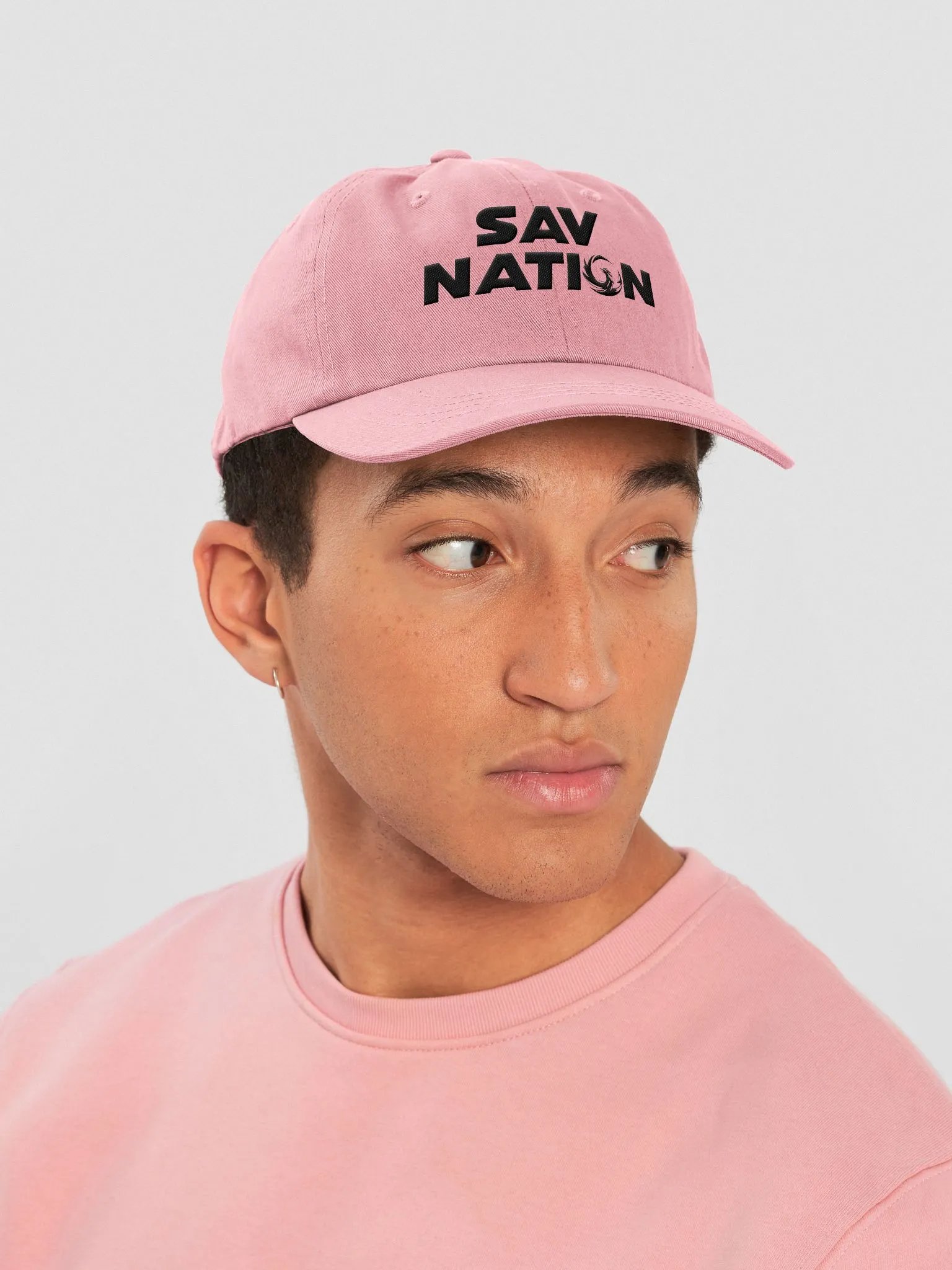 Sav Nation Black Logo Dad Cap product image (25)