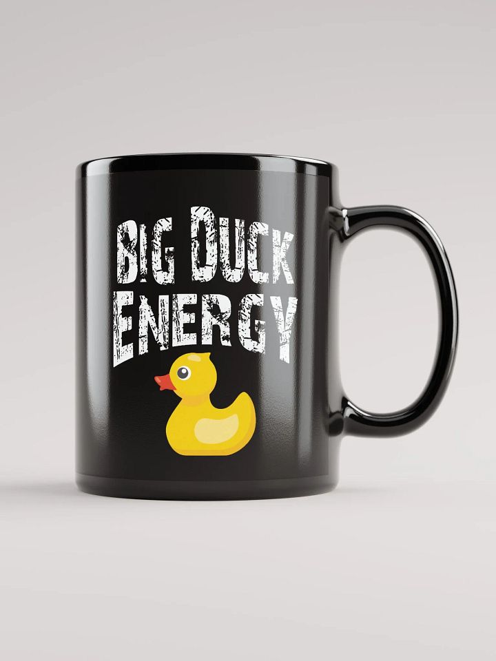 Big Duck Energy Black Mug product image (2)