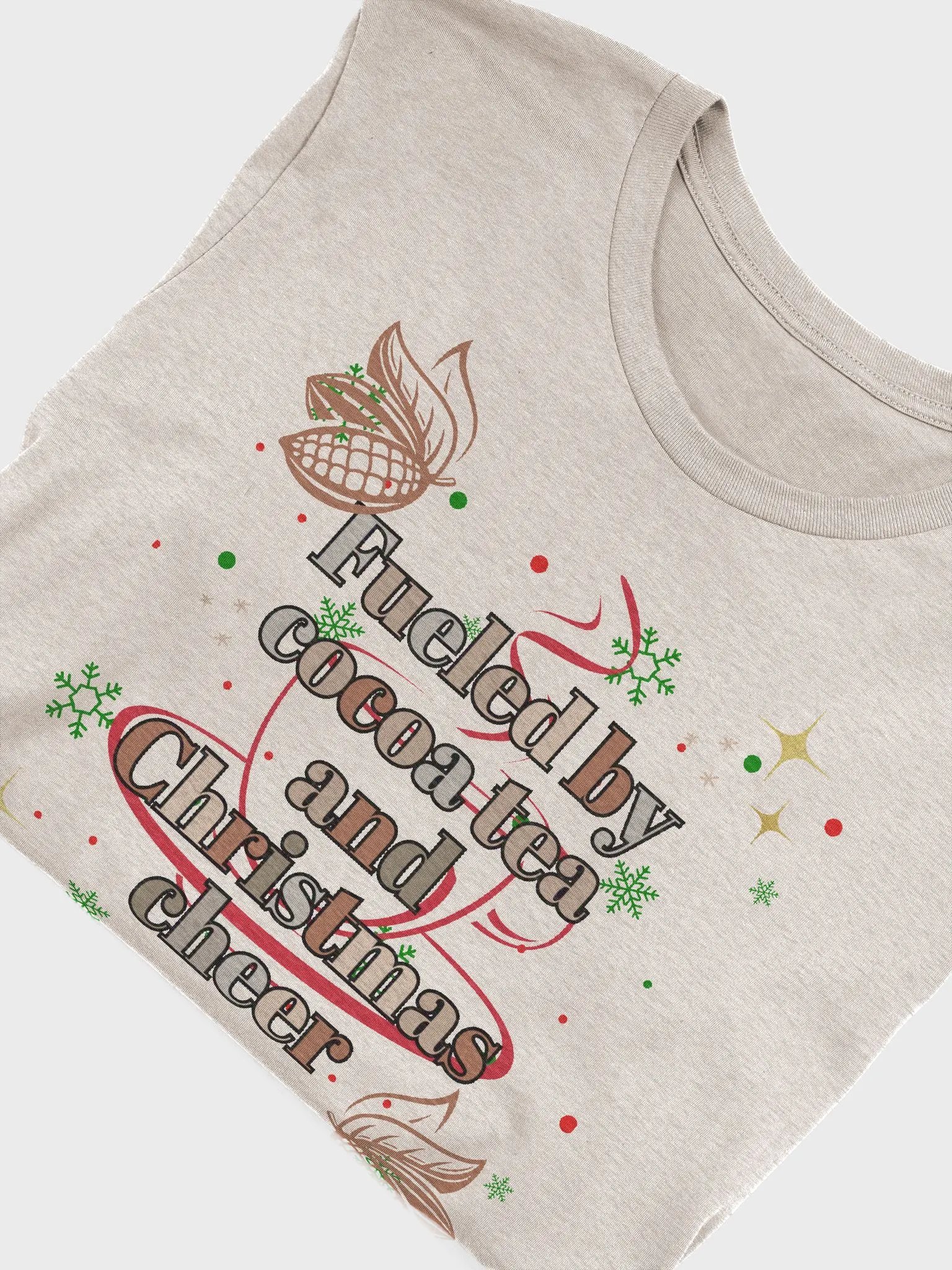 Festive Cocoa Tea & Christmas Cheer T-Shirt product image (6)