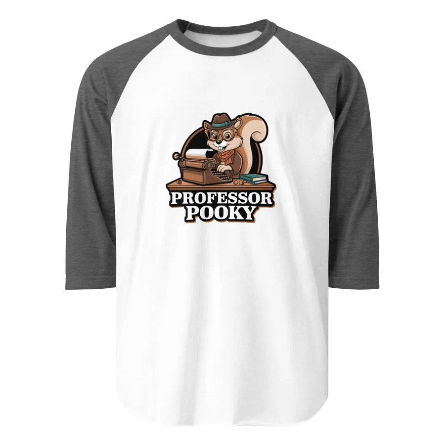 Professor Pooky's Typewriter Adventure Tee product image (1)