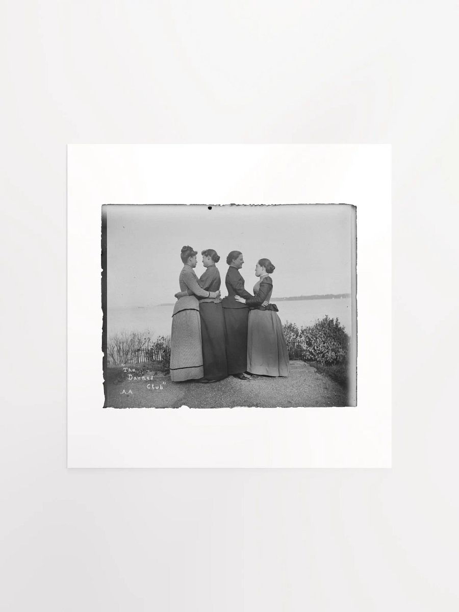 The Darned Club by Alice Austen (1891) - Print product image (5)