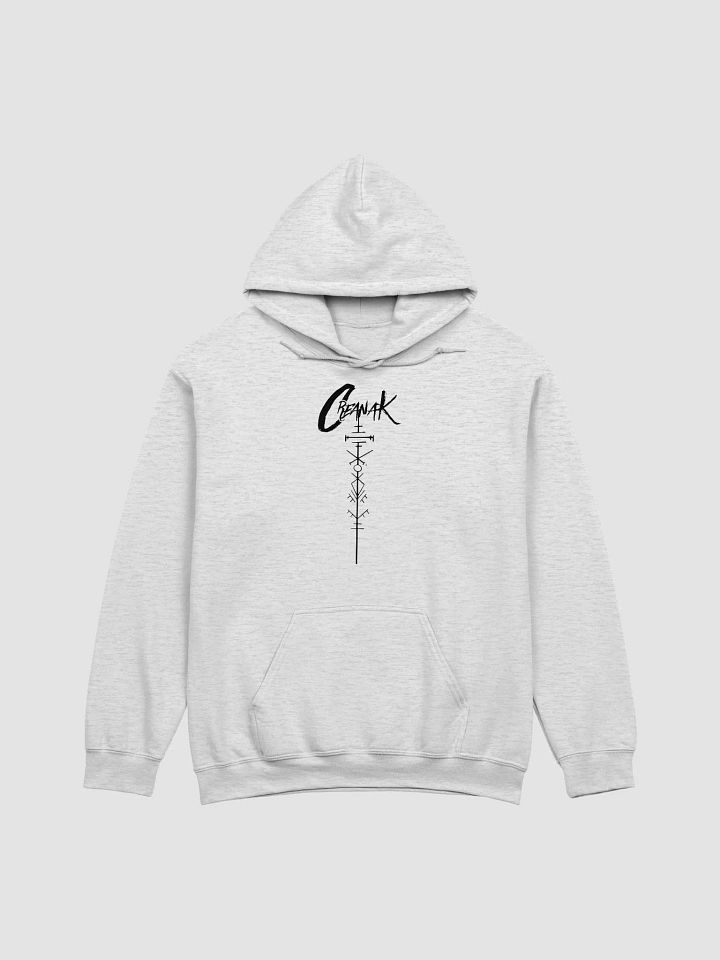 Lagertha Hoodie Black Design product image (1)