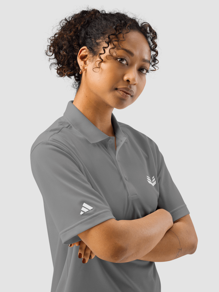 Valkence x adidas Sport Polo Shirt - Grey Three product image (2)