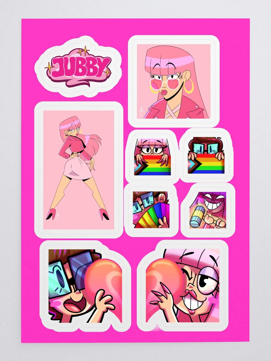 Die cut Sticker sheet product image (3)