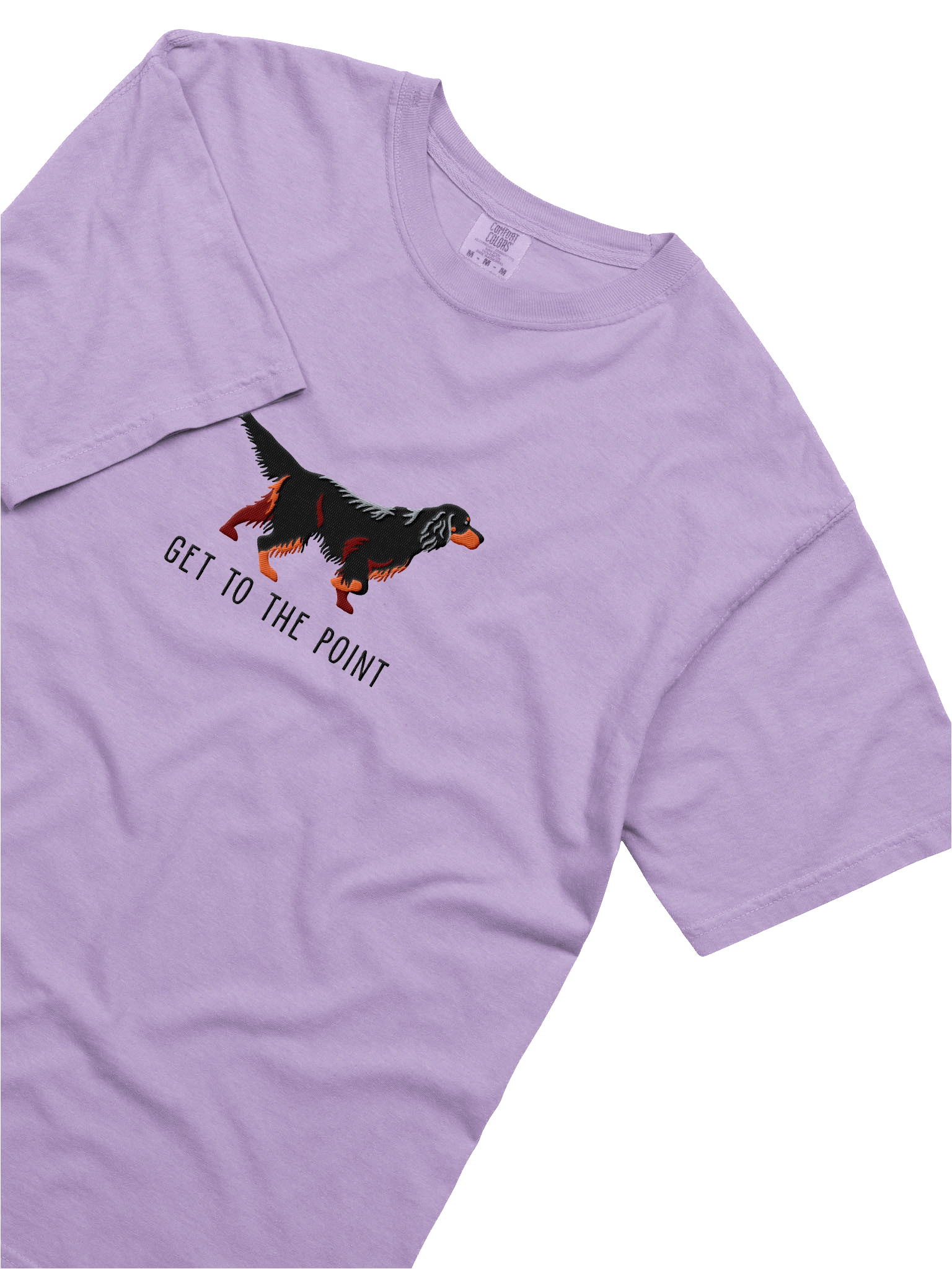 Get to the Point T-Shirt(Embroidered) of a Gordon Setter product image (5)