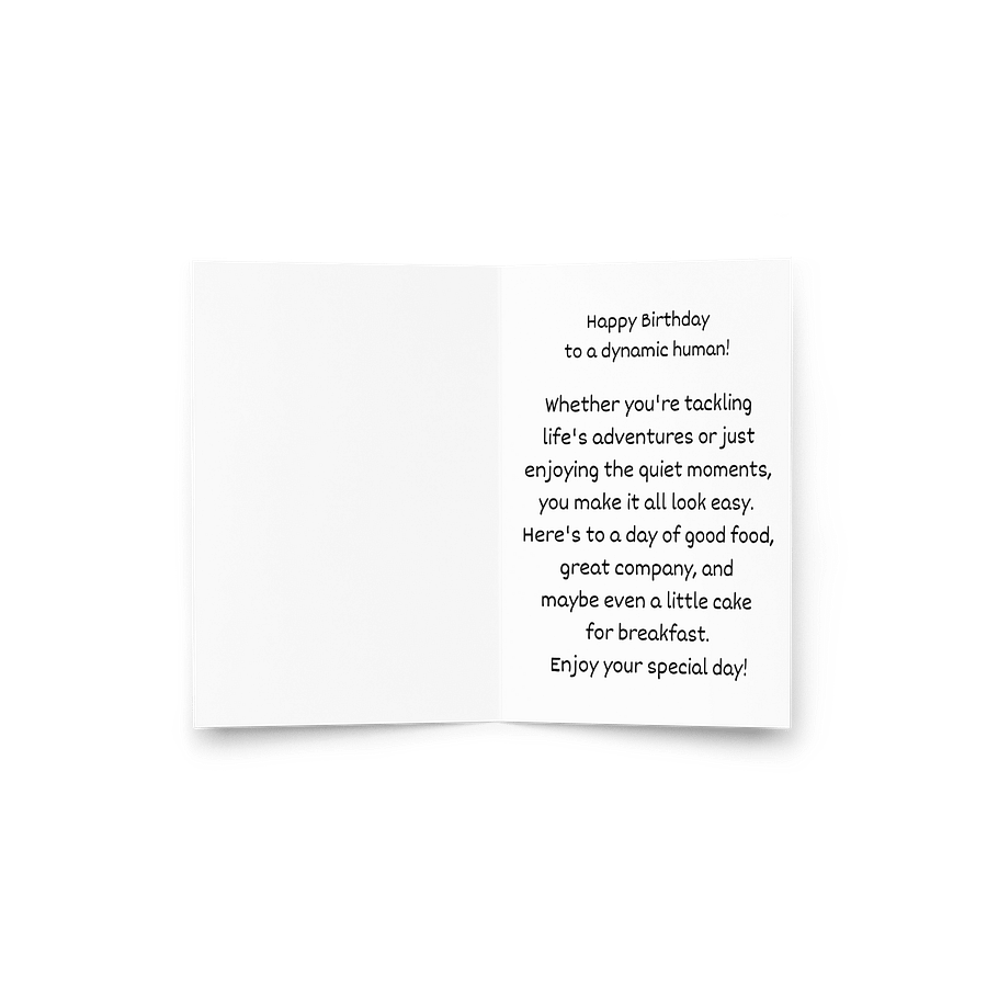 Birthday card - General tone product image (3)