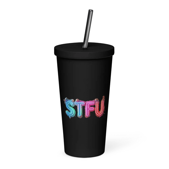 STFU Neon Vibes Insulated Tumbler product image (1)