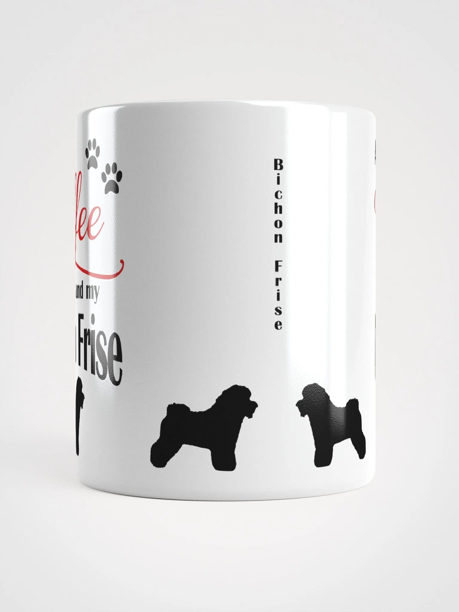 Coffee and my Bichon Frise Mug product image (5)