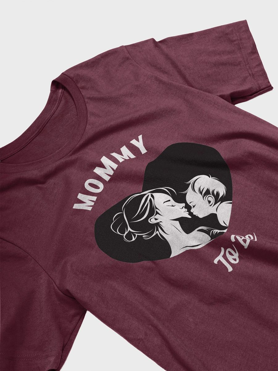 "Mommy to Be" Maroon t-shirt product image (3)
