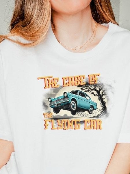 Ford Anglia Funny Vintage Pulp Mystery Harry Potter Shirt product image (44)