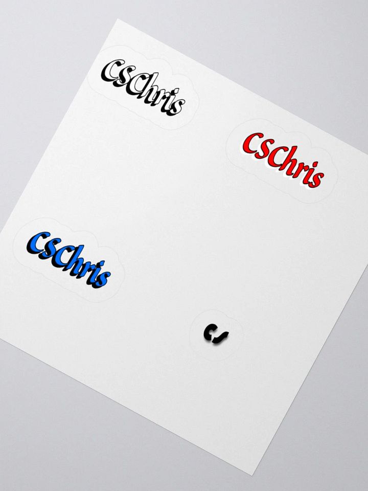 CSChris CS Stickers 4PK product image (2)