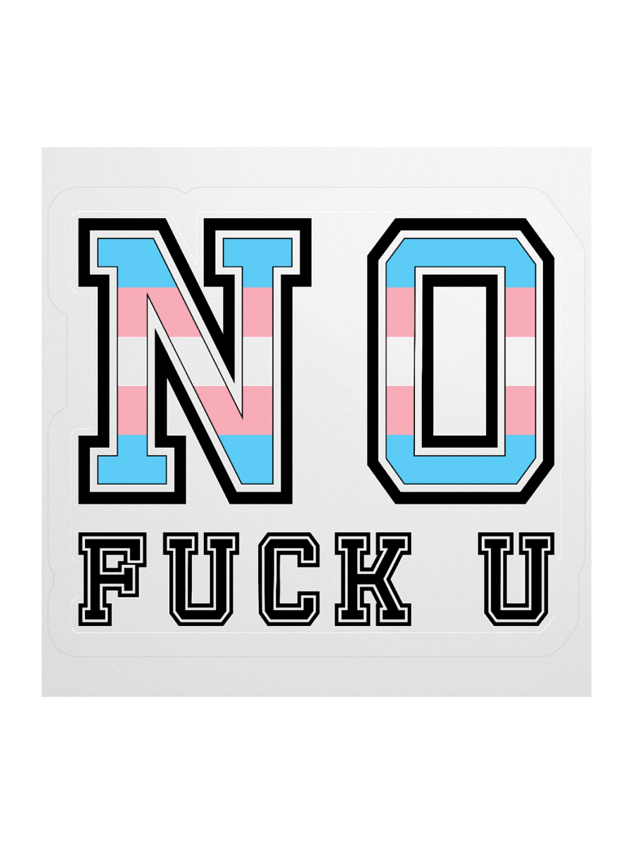 No Fuck U Sticker product image (1)
