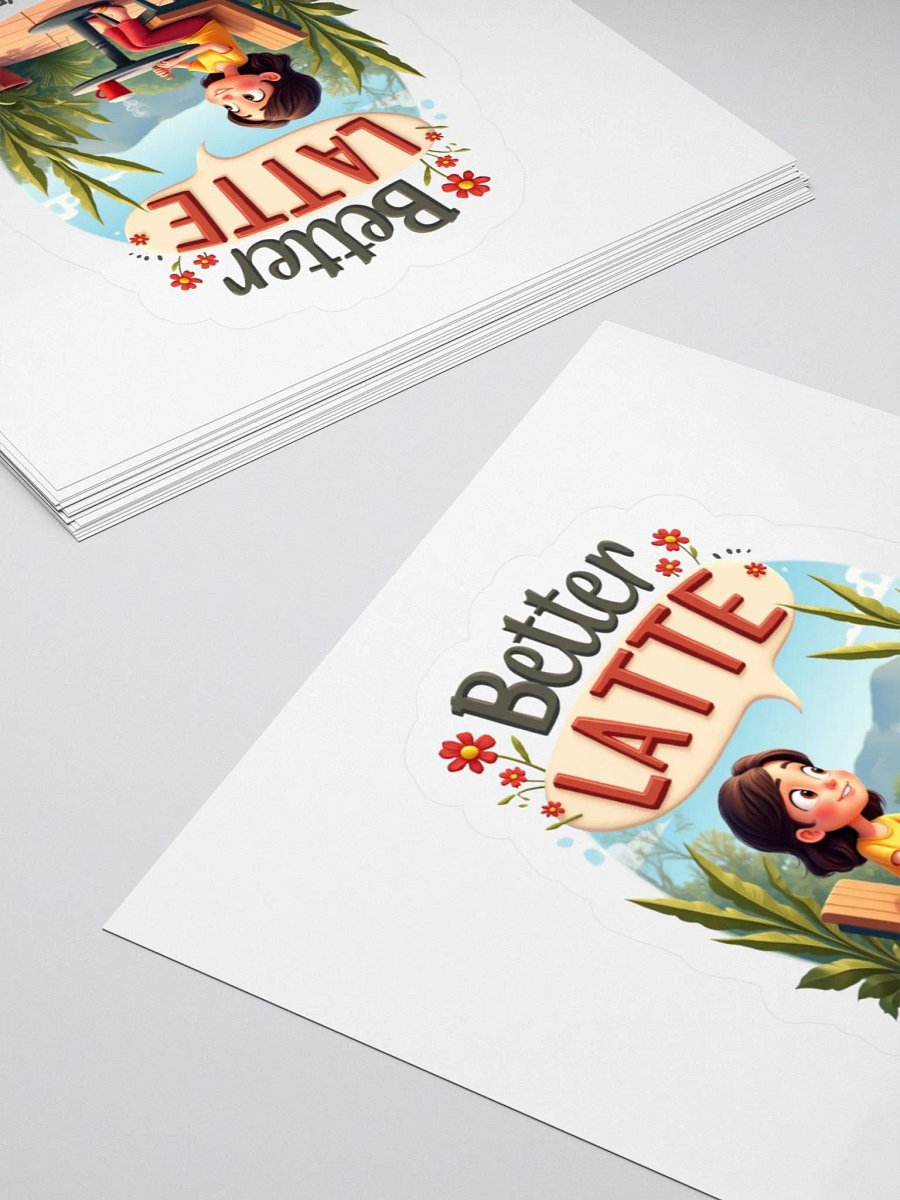Better Latte Lover's Delight Sticker Set product image (12)