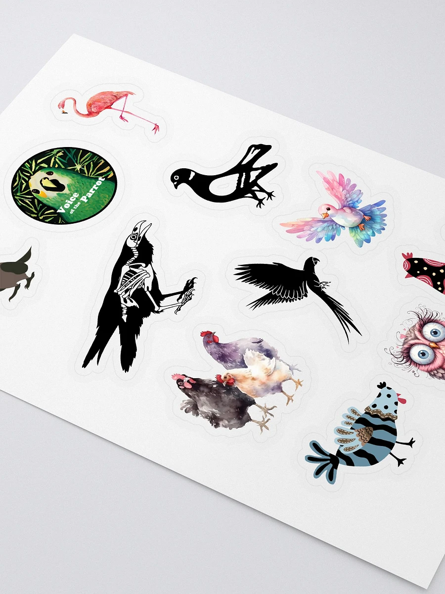 Assorted Bird Stickers - Ten Birds! product image (2)