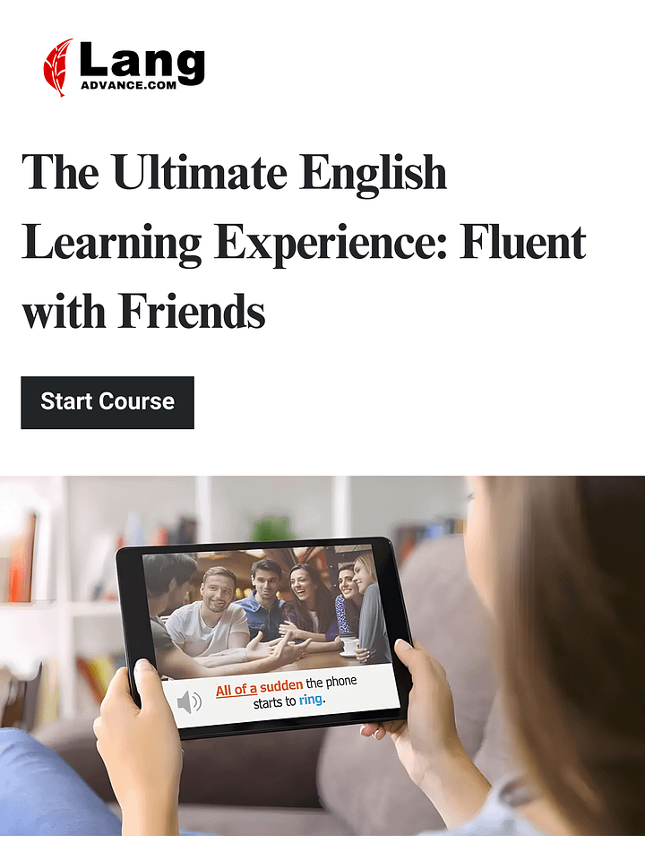 The Ultimate English Learning Experience: Fluent with Friends product image (1)