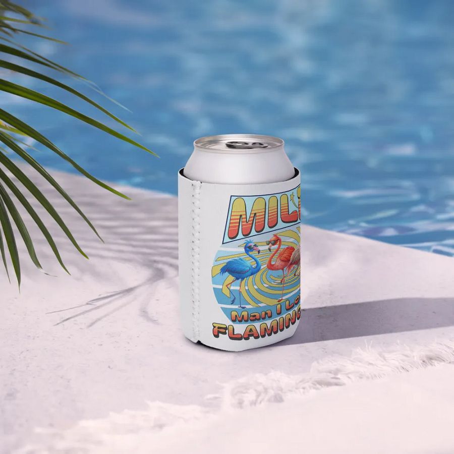MILF Man I Love Flamingos Can Coozie product image (7)