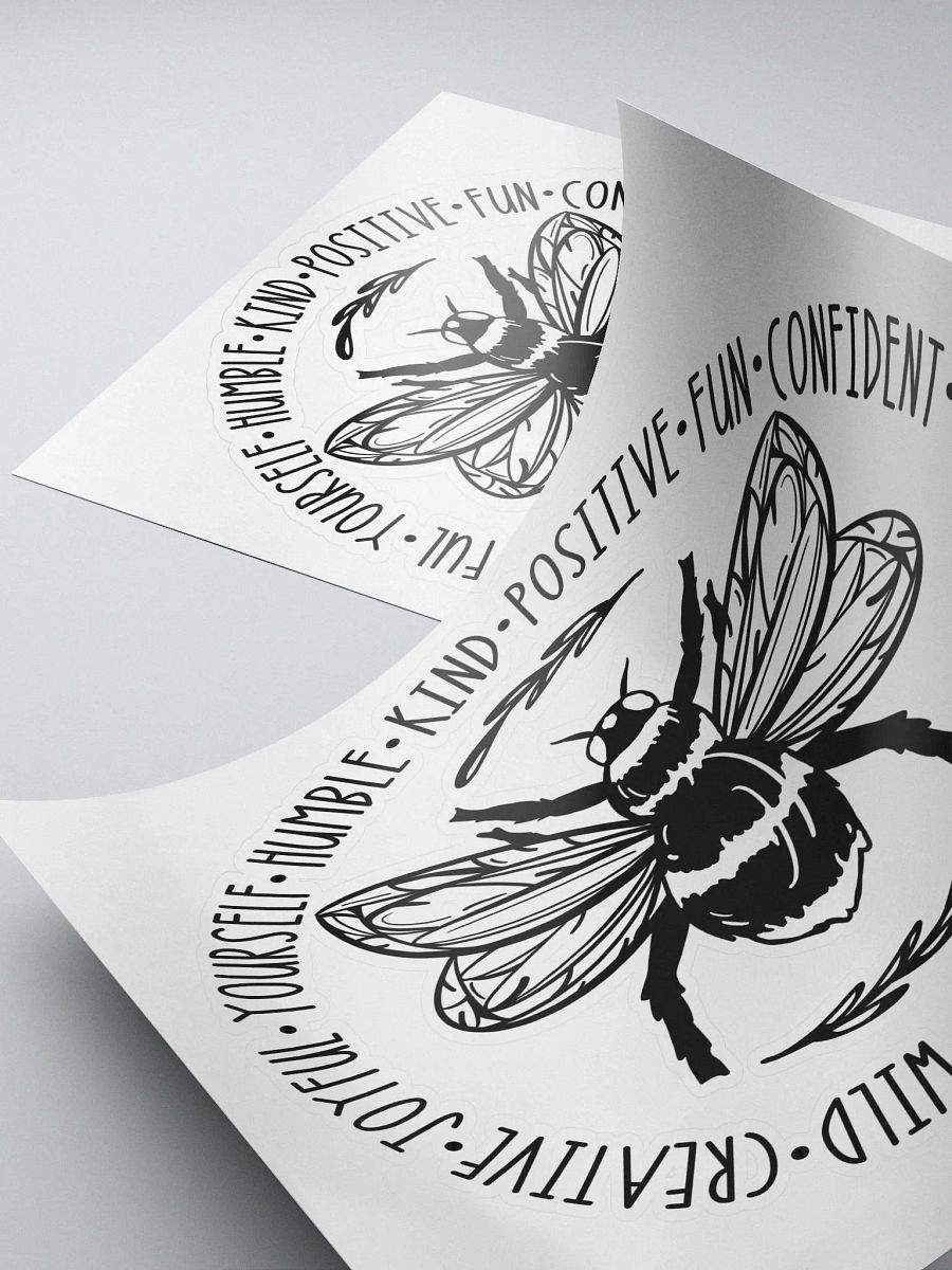 Bee humble stickers product image (4)