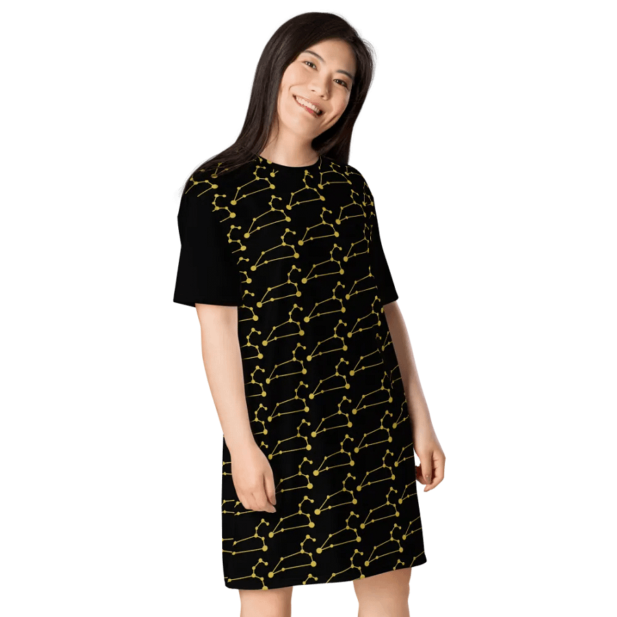 Cosmic Leo Connection T-Shirt Dress product image (4)