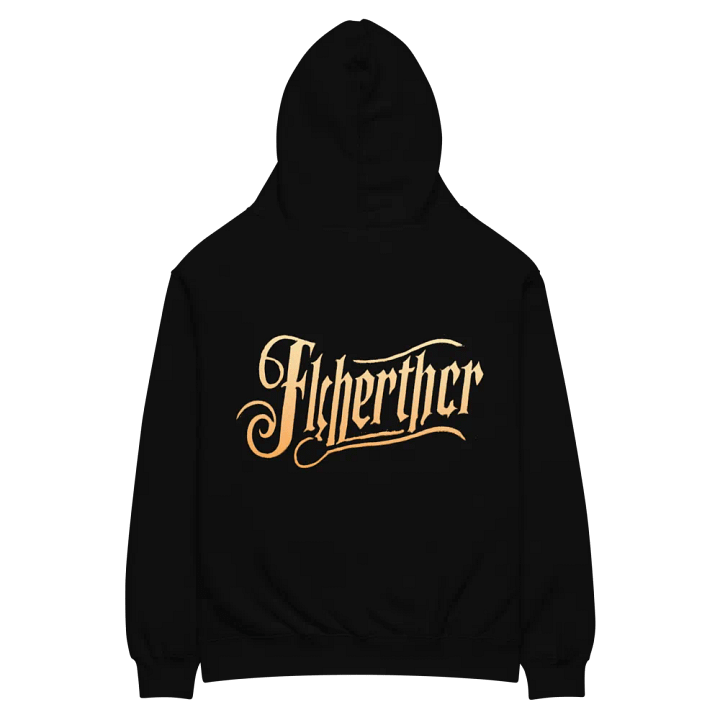 Golden Script Unisex Oversized Hoodie product image (2)