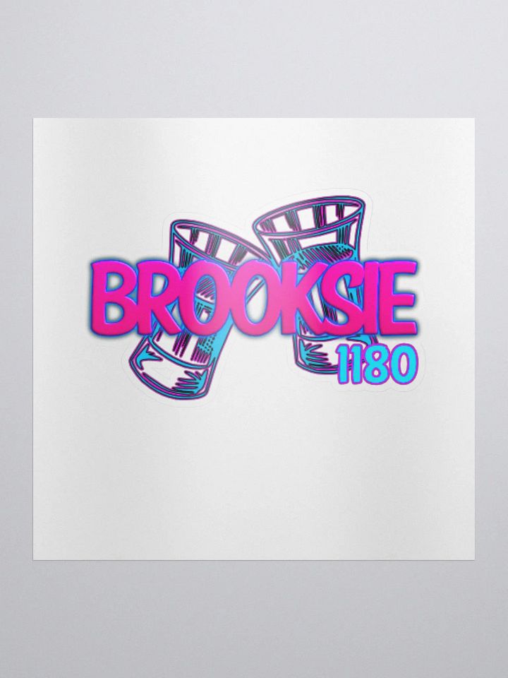 Brooksie sticker design by Twitch fam product image (1)