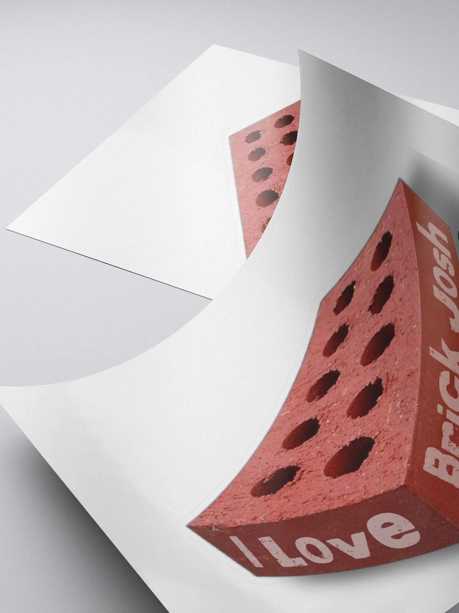 I love Brick Josh (sticker) product image (4)
