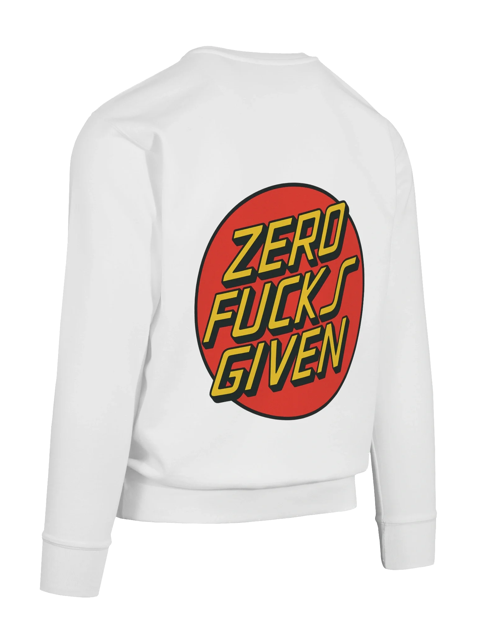 ZERO F*S GIVEN – Bold Skate Logo Parody** product image (12)