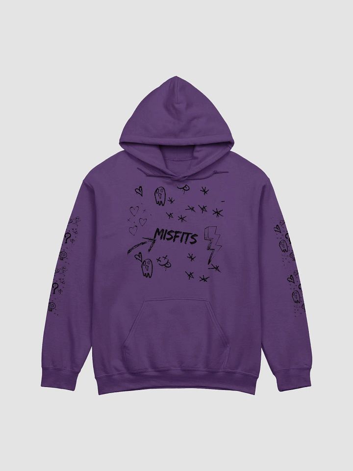 Misfits - Graphic Hoodie Purple product image (1)