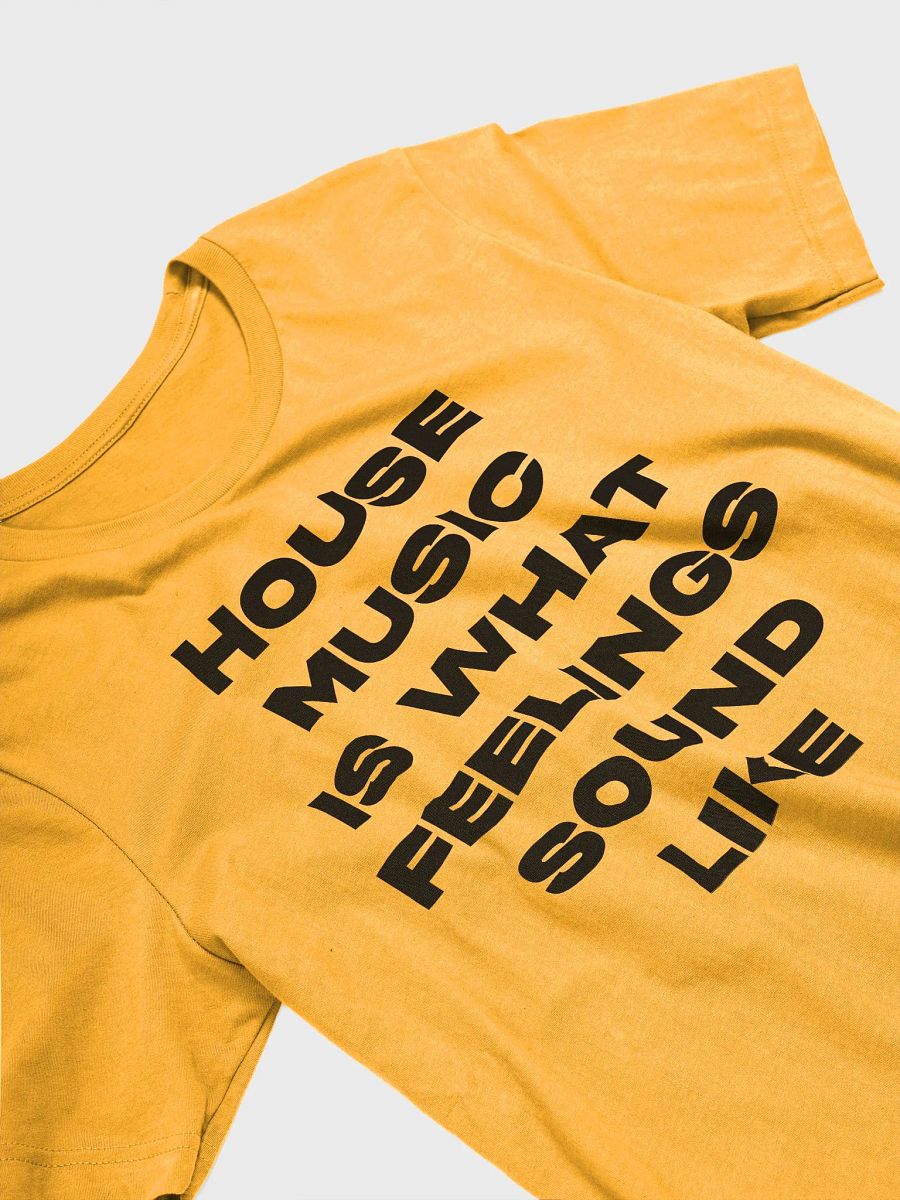House Music Is What Feelings Sound Like (black) product image (2)