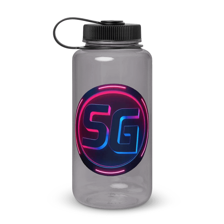 Neon Glow SG Logo Wide Mouth Water Bottle product image (1)