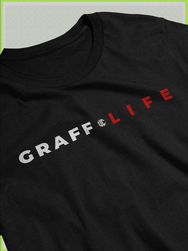 Graffiti T-Shirt | Graff + Life | Minimalist Graffiti Artist Streetwear product image (10)