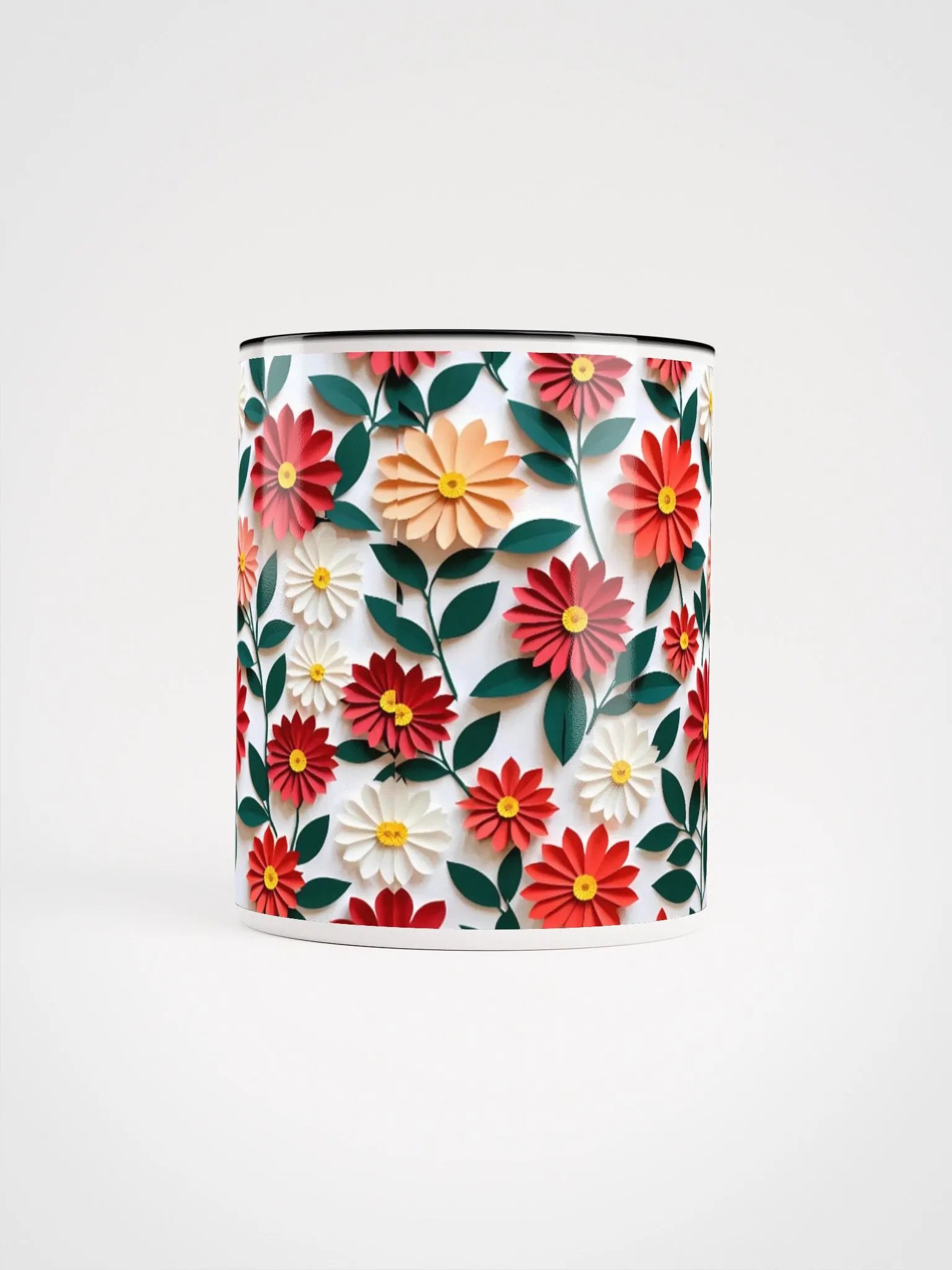 Vibrant Floral Symphony Ceramic Mug product image (33)