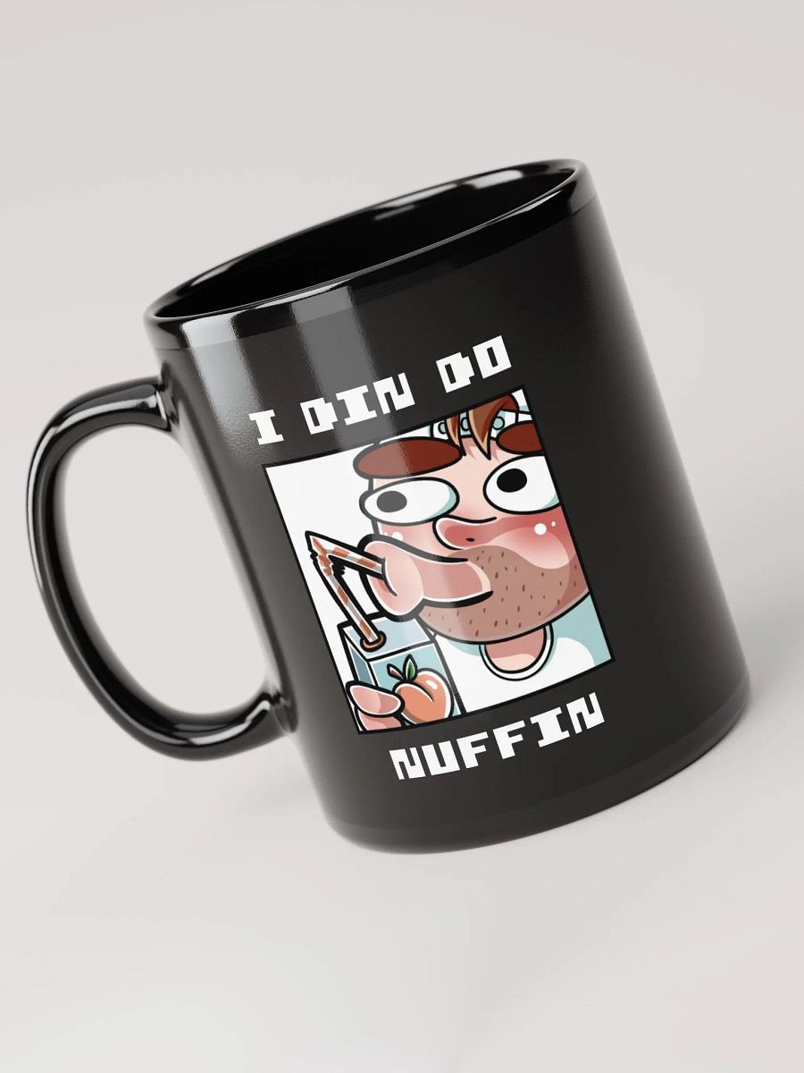 I Din Do Nuffin Black Glossy Mug product image (5)