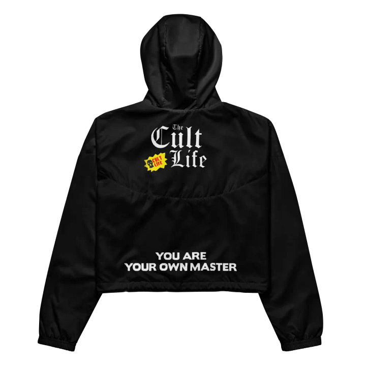 YOU ARE YOUR OWN MASTER CROP JACKET product image (2)