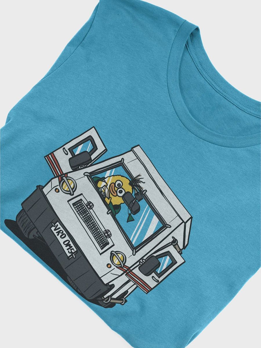 Wheelie Yellow Driving unisex T-shirt! (front print only!) product image (9)