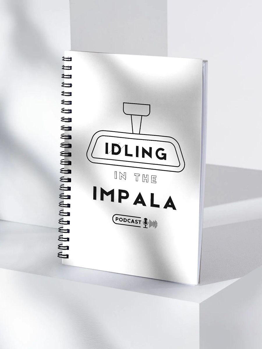 Idling in the Impala - White Notebook product image (4)