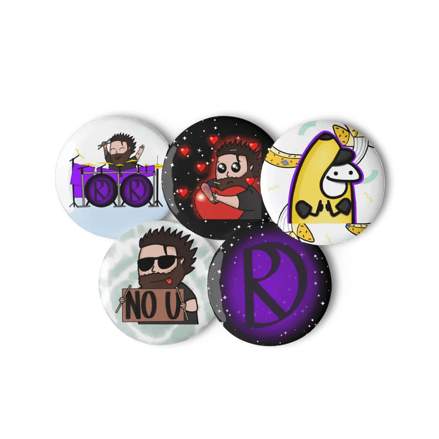 RenDrums Emote Badge Pack! product image (3)