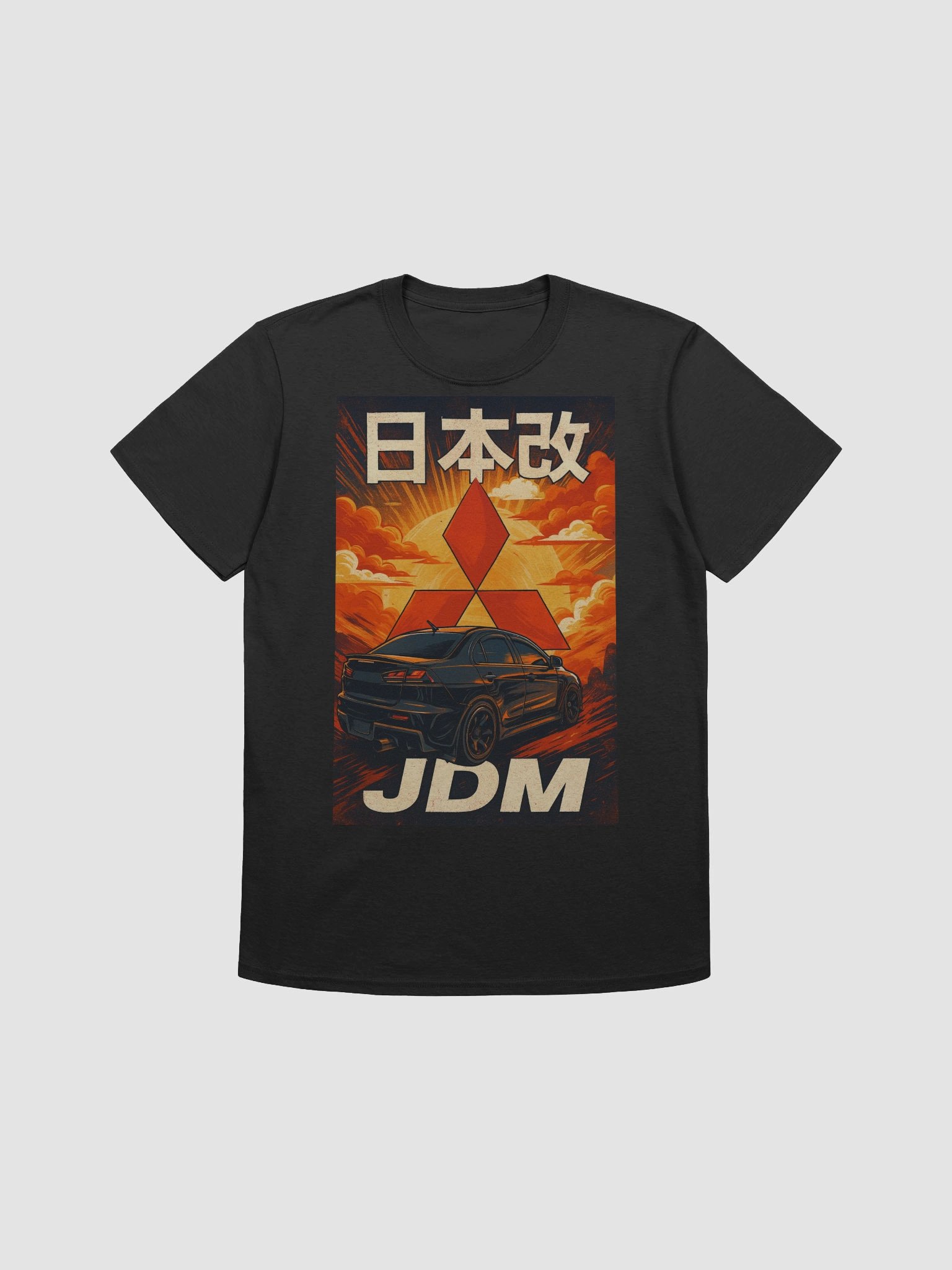 JDM Sunset Emblem Gildan Unisex Softstyle T-Shirt product image (3)