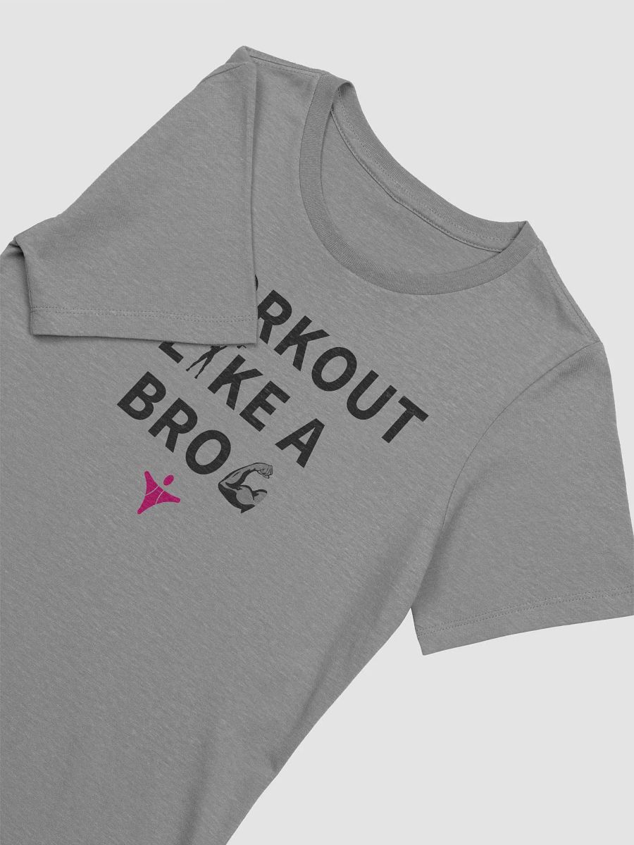 WORKOUT LIKE A BRO | Relaxed-fit Tee (Dark Text) product image (3)