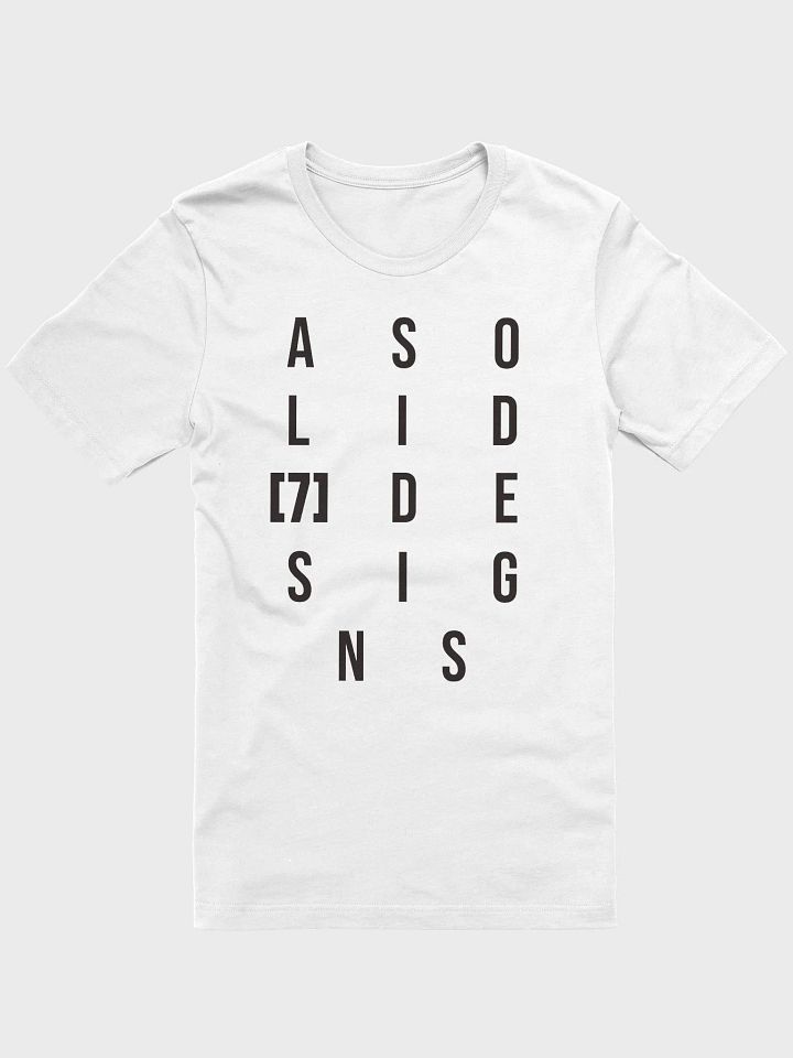 ASolid[7] Designs Grid Shirt - Black Design product image (2)